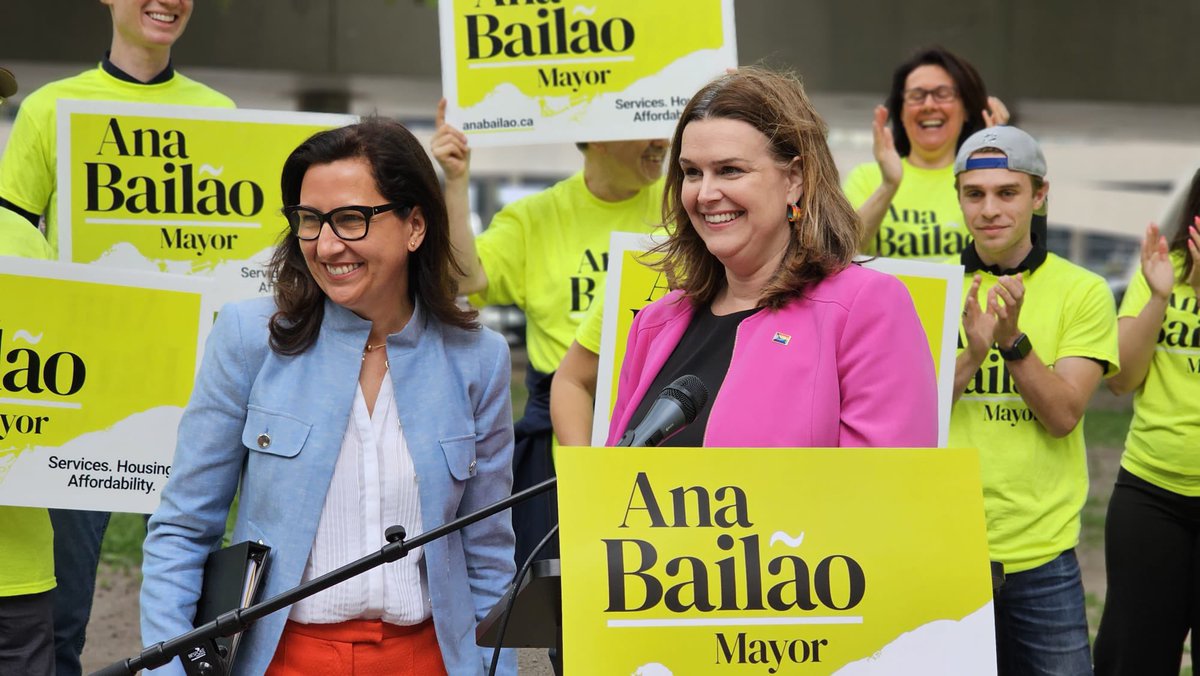 Ana Bailão tweet media