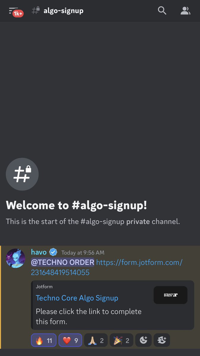 jonnybobonny's tweet image. Damn!!! 🔥🚨 @havoeth @steadystacknews @SteadyStackNFT @readyplayerh @zanshake havo just dropping blessings on the discord right now. Made my week!!!! Excited for the next step in this steady stack journey. Up and to the right always!! 📈 #SteadyStackin