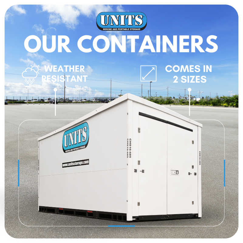 There is so much to love about our containers! From the all-steel walls to the weather resistance, our containers are superior. Store your items in UNITS containers today: unitsstorage.com/charleston-sc/…

#UNITSStorage #storage #storagefacility #climatecontrol #Charleston #SC