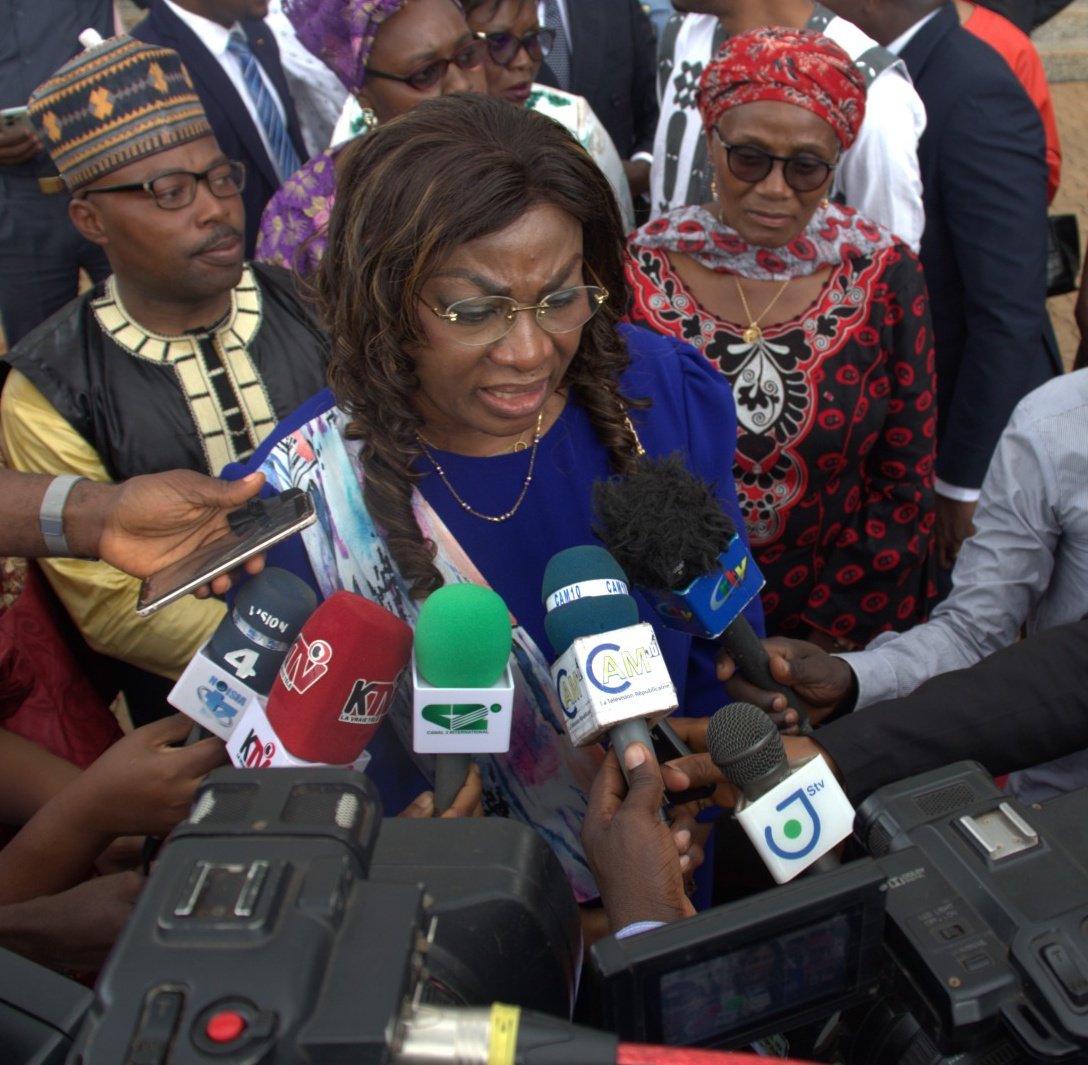 #DAC2023 commemoration in CMR 🇨🇲. 
The minister had a clear message, 
"No to violence, no to abuse, no to exploitation, no to child decadence, let's protect the children."~ Pauline Irène Nguene, Minister of Social Affairs Cameroon. 
<a href="/minasofficiel/">Ministère des Affaires Sociales #MINAS</a>