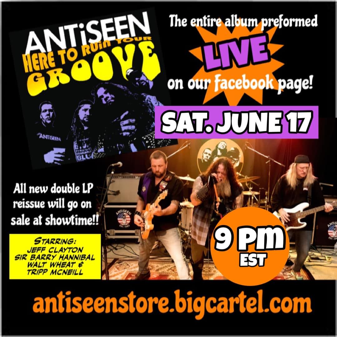 tkorecordspdx's tweet photo. JUNE '23 MAIL ORDER UPDATE - ANTiSEEN "Here To Ruin Your Groove" 2xLP!! - https://t.co/5jyFuAIjSK https://t.co/bV3l19MWR0