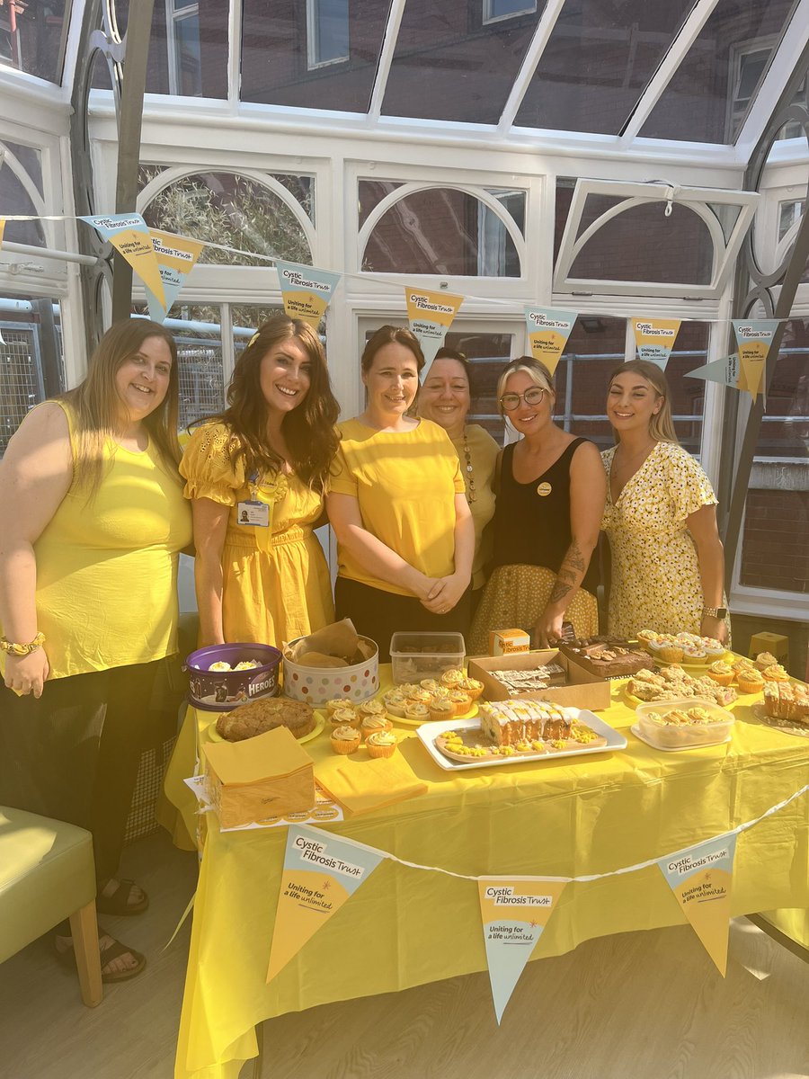 Sally_Evans19's tweet image. Thank you to our wonderful CF MDT for everyone’s support today. Brilliant day and great to see that incredible team spirit. #WearYellowDay #Cftrust #cfweek2023