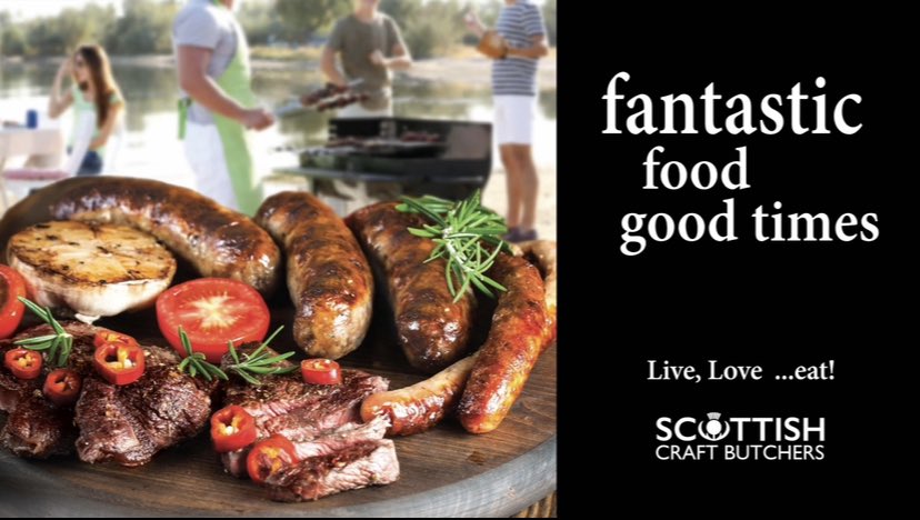 Hot hot hot! Conjure up some culinary magic for Father’s Day with a selection of the finest BBQ treats from your local Scottish Craft Butcher. Steaks , Kebabs, Burgers, Ribs, Sausages and Drumsticks all sizzling away Live, Love….Eat! 
#Summer2023 #BBQ #Scottish #Craftbutcher