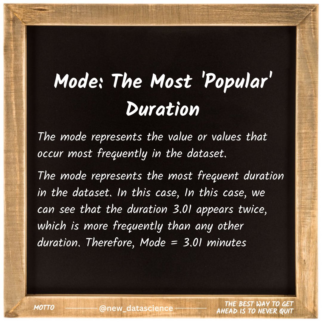 newdatadiary's tweet image. Swipe through these informative slides to learn how descriptive statistics helps us understand and analyze data. #DataEnthusiasts #AnalyzingData #ExploreYourPlaylist #UnveilingPatterns #DataDrivenDiscoveries #Statistics