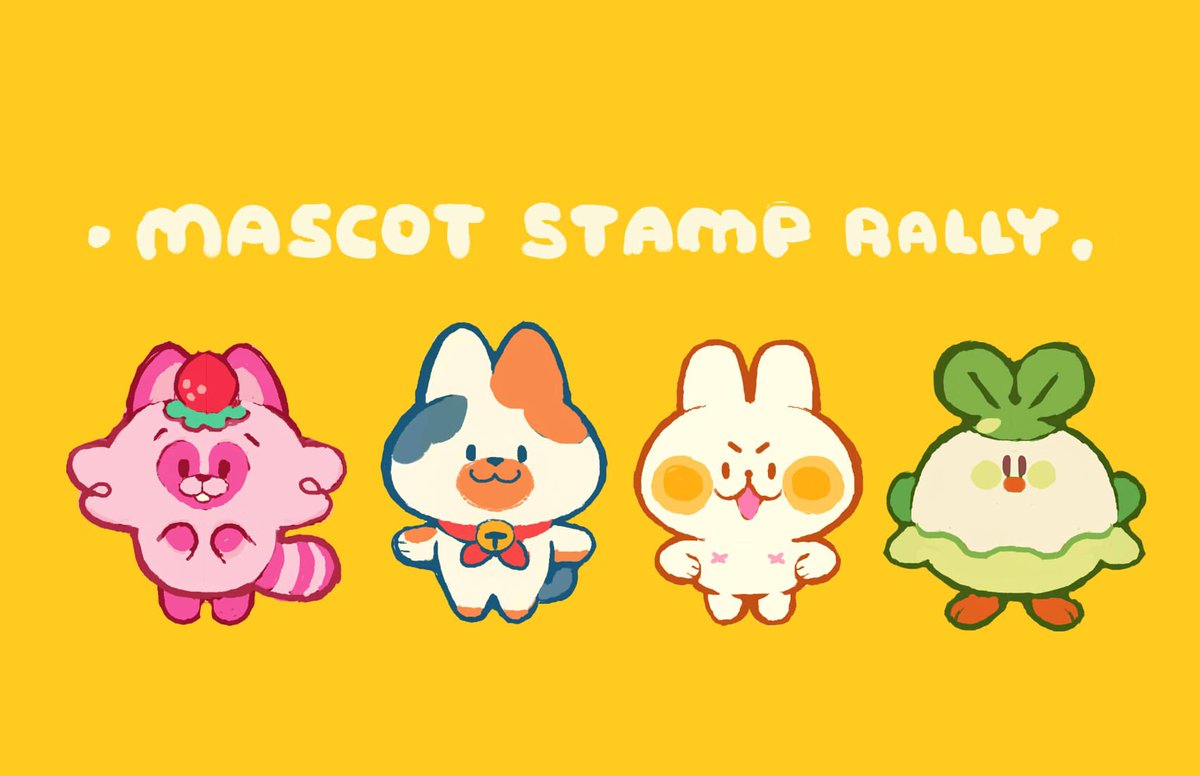 💫💫 illustration for our mascot stamp rally @AnimeExpo drawn by the greatest @onemegawatt!!! stay tuned for details on all the goodies & prized we have planned….