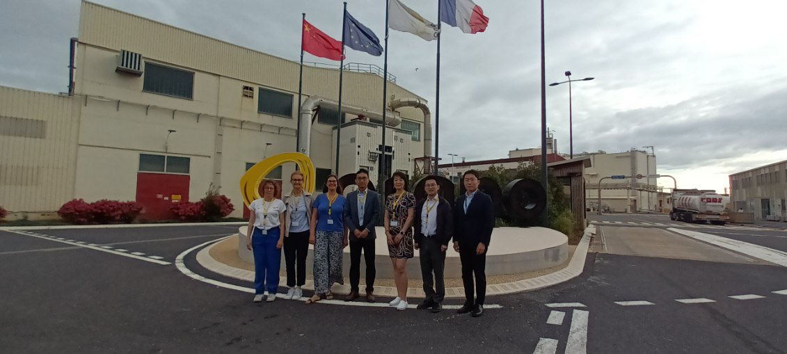 🙏 Thanks to the representatives of #China General Nuclear Power Group 🇨🇳 based in England for their visit to the #malvesi site A beautiful morning of exchanges and visits around #uranium & the challenges of a responsible and low-carbon #nuclear industry 💡