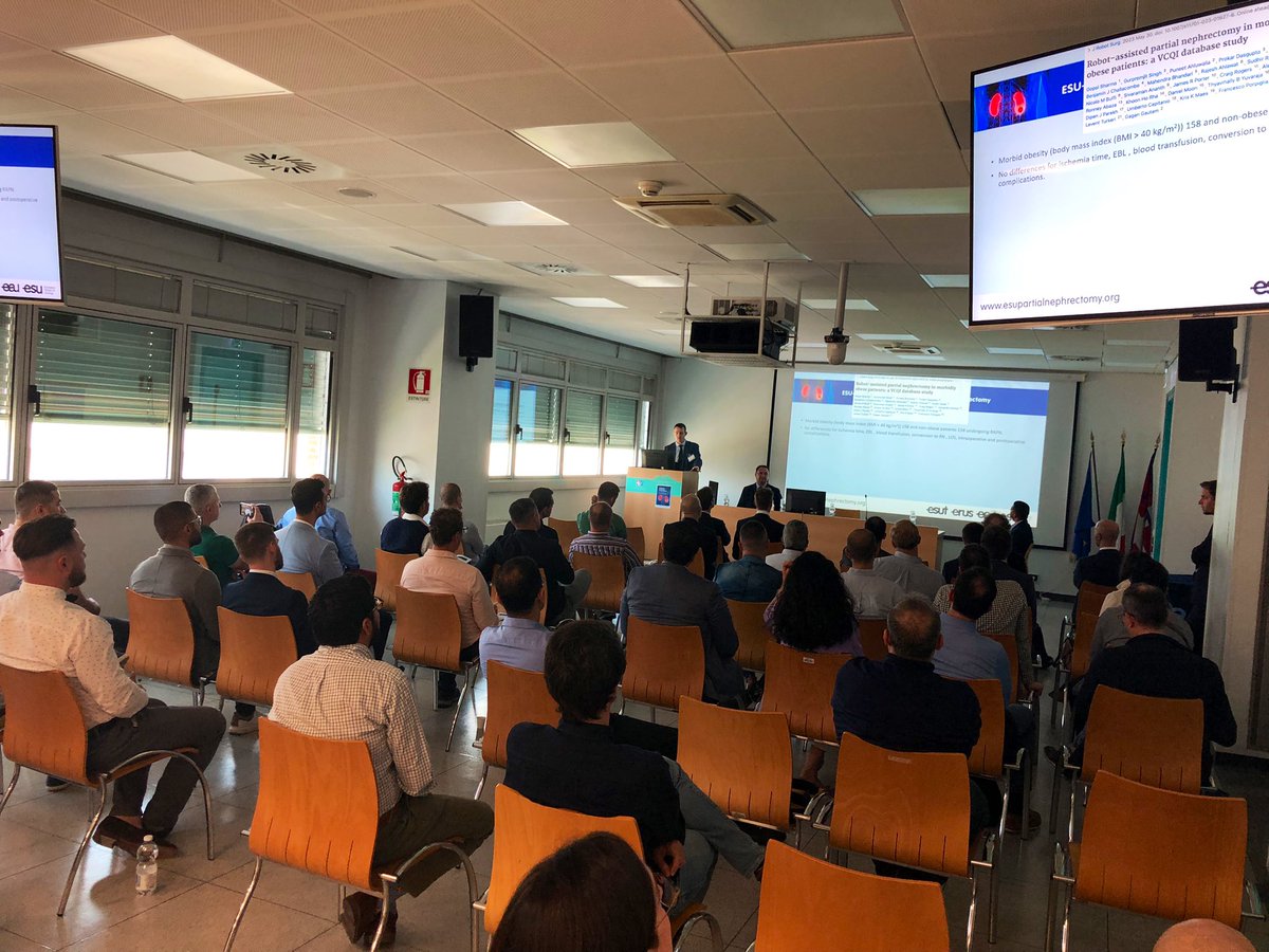 An intense and comprehensive workshop by the collaboration of @Uroweb @UrowebESU and our group. #esupartialnephrectomy23 reached its goals and our members extremely contributed to the meeting. Special thanks to @PorpigliaF & @danieleamparore for this outstanding organization.
