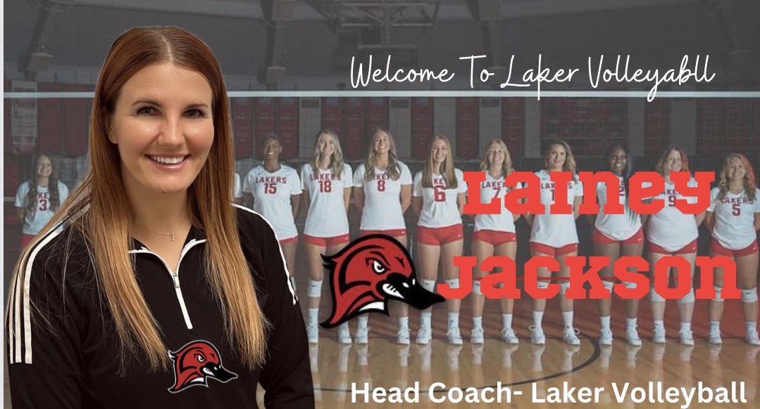 Lake Land Athletics (@llcathletics) on Twitter photo Lakers and <a href="/lakelandvb/">Lake Land College Volleyball</a> are excited to announce and welcome Lainey Jackson as the Lakers new Head Volleyball Coach!
<a href="/ColesCounty/">Coles County Sports</a> <a href="/LakeLandBuzz/">Lake Land College</a>
#OneFlock #LakerUp #RollMallards
lakelandlakersathletics.com/general/2022-2… Lakers and <a href="/lakelandvb/">Lake Land College Volleyball</a> are excited to announce and welcome Lainey Jackson as the Lakers new Head Volleyball Coach!
<a href="/ColesCounty/">Coles County Sports</a> <a href="/LakeLandBuzz/">Lake Land College</a>
#OneFlock #LakerUp #RollMallards
lakelandlakersathletics.com/general/2022-2…