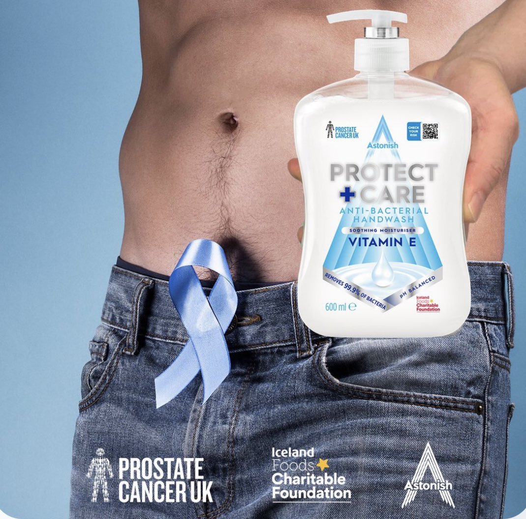💙💙It’s REALLY important as 1 in 8 men will get diagnosed with Prostate Cancer. @Astonishcleaner are SUPPORTING @ProstateUK get yourself a HandWash from #astonish . I would appreciate it if you could #retweet this and spread the word #prostatecancer we support the men💙💙