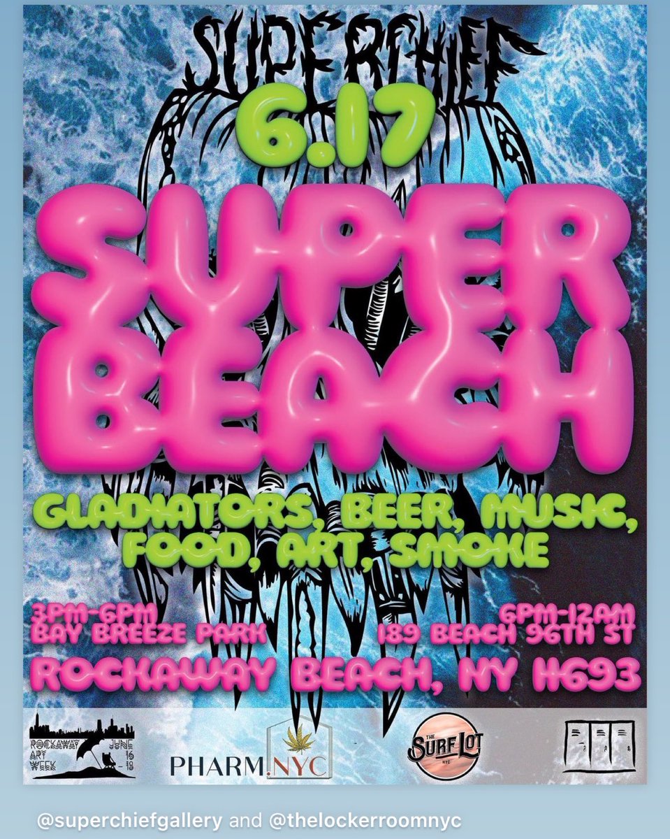 SuperchiefNFT's tweet photo. ⚔️Btw⚔️

The battles tmrw at the beach
are rain or shine, do or die.

If its knights in shining armor, on the beach, in the rain…

Tell me it isnt the most highlander way to spend an afternoon in the city

#Superbeach Vol 1 is the beginning of a strange new obsession.

We welcome you to join us.