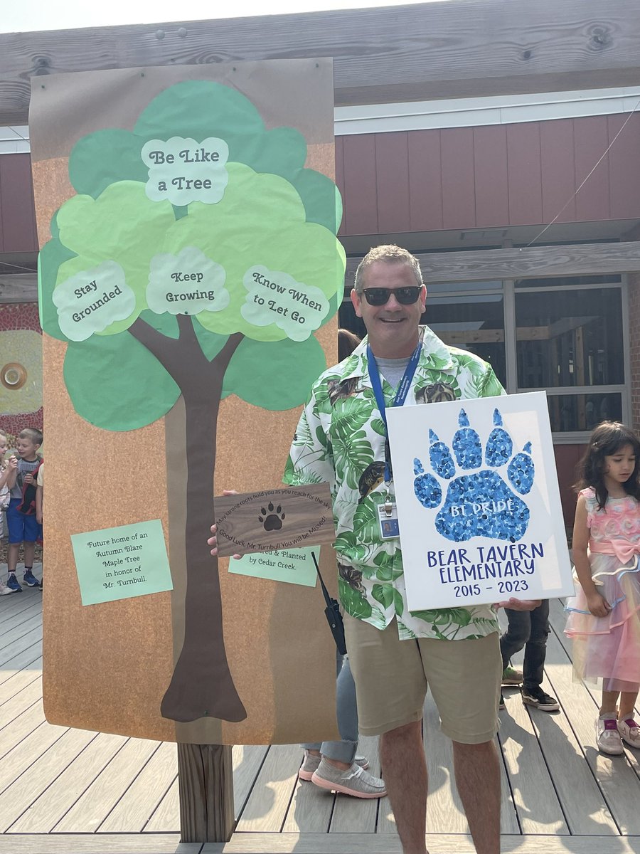 And just like that- another amazing school year in the books! Special shout-out to the BEST principal, <a href="/cturnbull15/">Chris Turnbull</a> - you will be so missed at BT but will continue to do amazing things! 💙 #beartavernpride