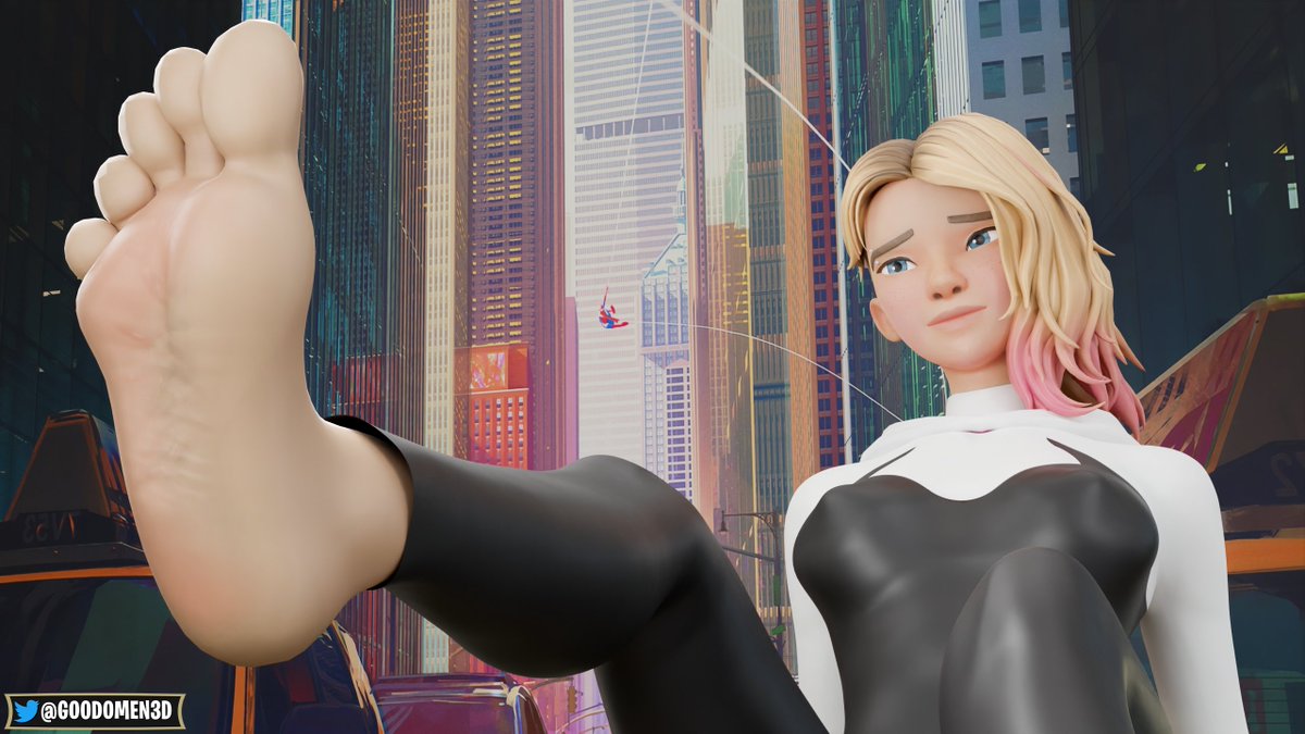 GoodOmen3D's tweet photo. Gwen's feet! https://t.co/CAjHnjvaZw
