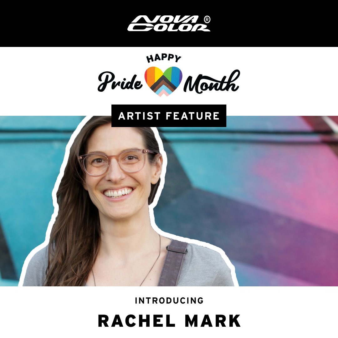 Introducing Rachel! 

Rachel is a queer maker, DIYer, artist, and hacker living in Los Angeles! She often describes herself as an excellent painter &amp; skilled puppet maker

Learn more about Rachel by clicking the link blowe and reading her artist feature.

novacolorpaint.com/pages/rachel