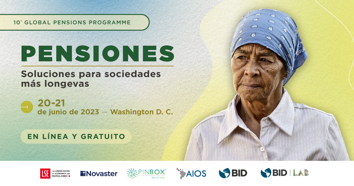 el_BID's tweet photo. ¿Cómo un buen sistema de #Pensiones puede reducir la informalidad laboral? Es una de las decenas de preguntas que responderemos en el #GlobalPensionsProgramme 2023 con expertos como Santiago Levy. Acompáñanos👉https://t.co/MUu1RX42K7 https://t.co/HllRvDhHCX