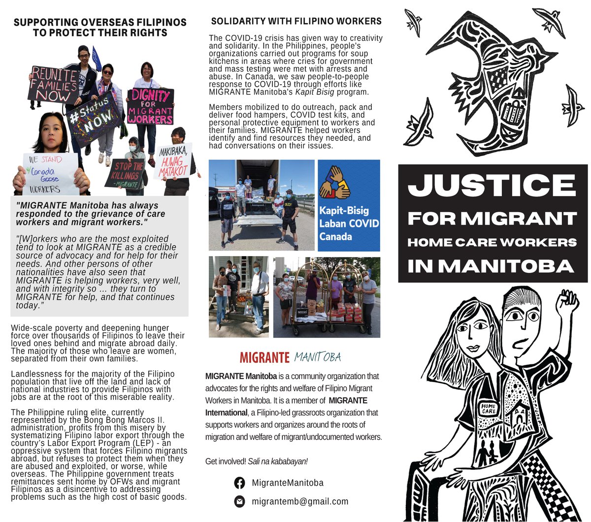 ✊🏽for Migrant Home Care Workers! tweet media