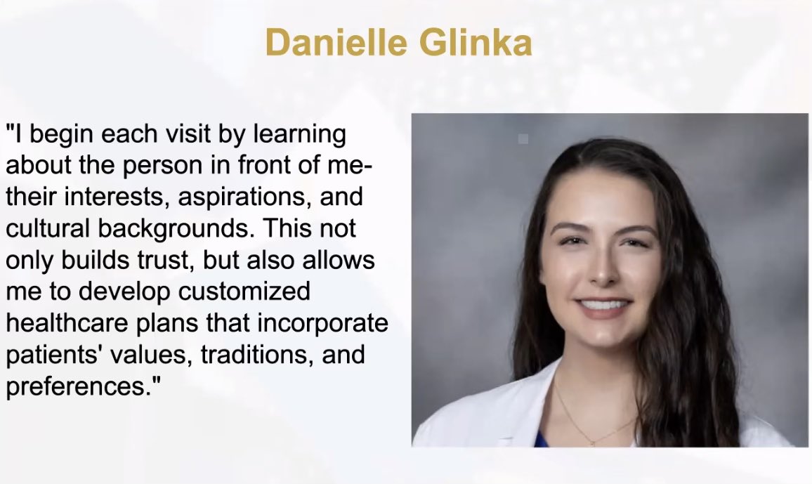 danigjohnston's tweet photo. I’m incredibly humbled to be inducted into the Gold Humanism Honor Society last night. I’m grateful to my peers for nominating me, @ACOMEDU for training holistic physicians, and all my preceptors for emulating patient-centered care. #MedTwitter #GHHS https://t.co/jlkHYIrodn