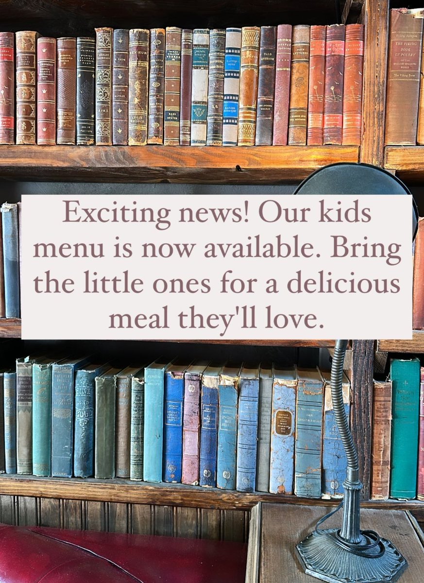 Kids menu now available! 
#nyckids #italianfood #nycfoodie #nycmom #milkandroses