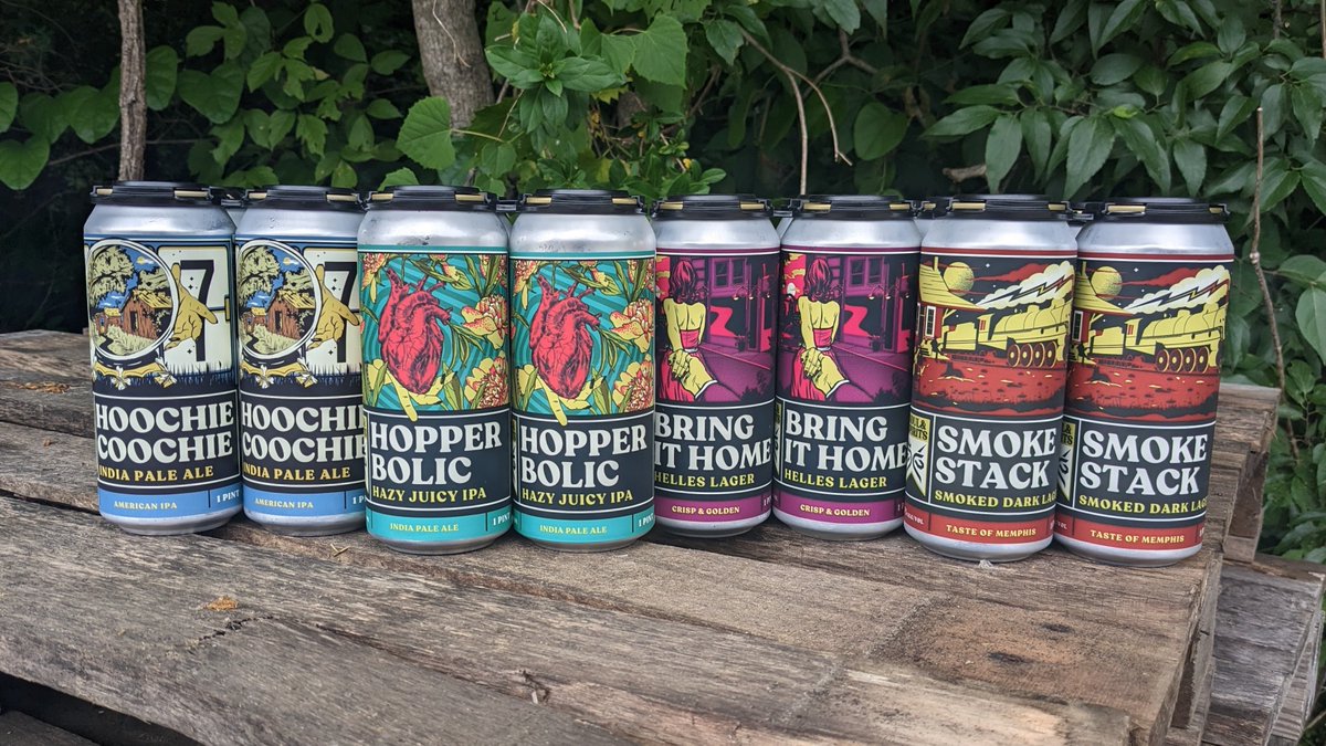 Welcome to the family, Soul and Spirits Brewing! So excited to introduce Nashville to this line up of delicious beer made in Memphis! 🍻🔥

#betterbeerbrigade #bountybev #craftbeer #nashville #soulandspiritsbrewery