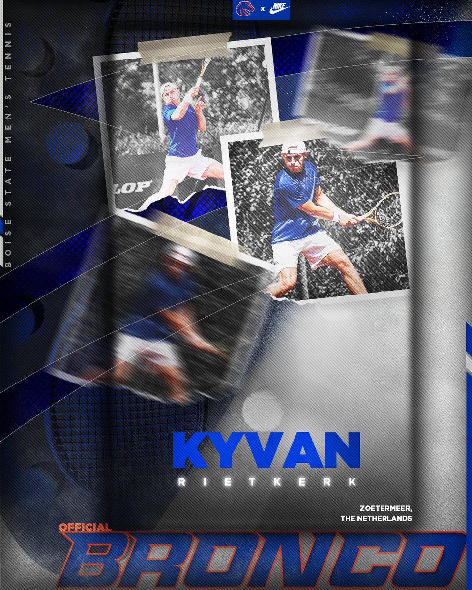 BroncoSportsMTN's tweet image. Welcome to Boise State Kyvan Rietkerk, the No. 2 junior in The Netherlands.

 Go Broncos‼️🎾🐴🙌 #BleedBlue #whatsnext @BroncoSports @MW_OlySports boi.st/445WWXM