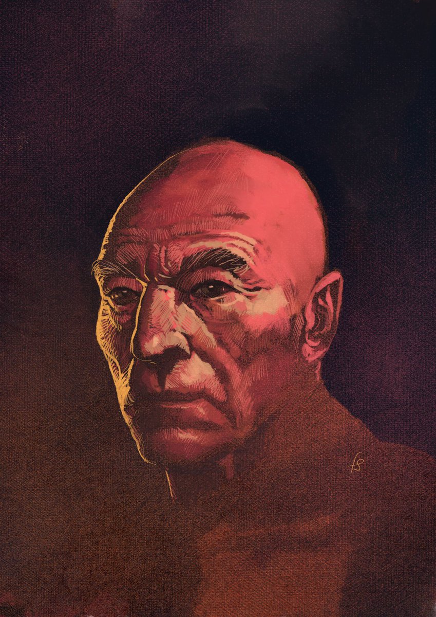 Today's #PicardDay so here's a bunch of times I've drawn the best Trek captain!