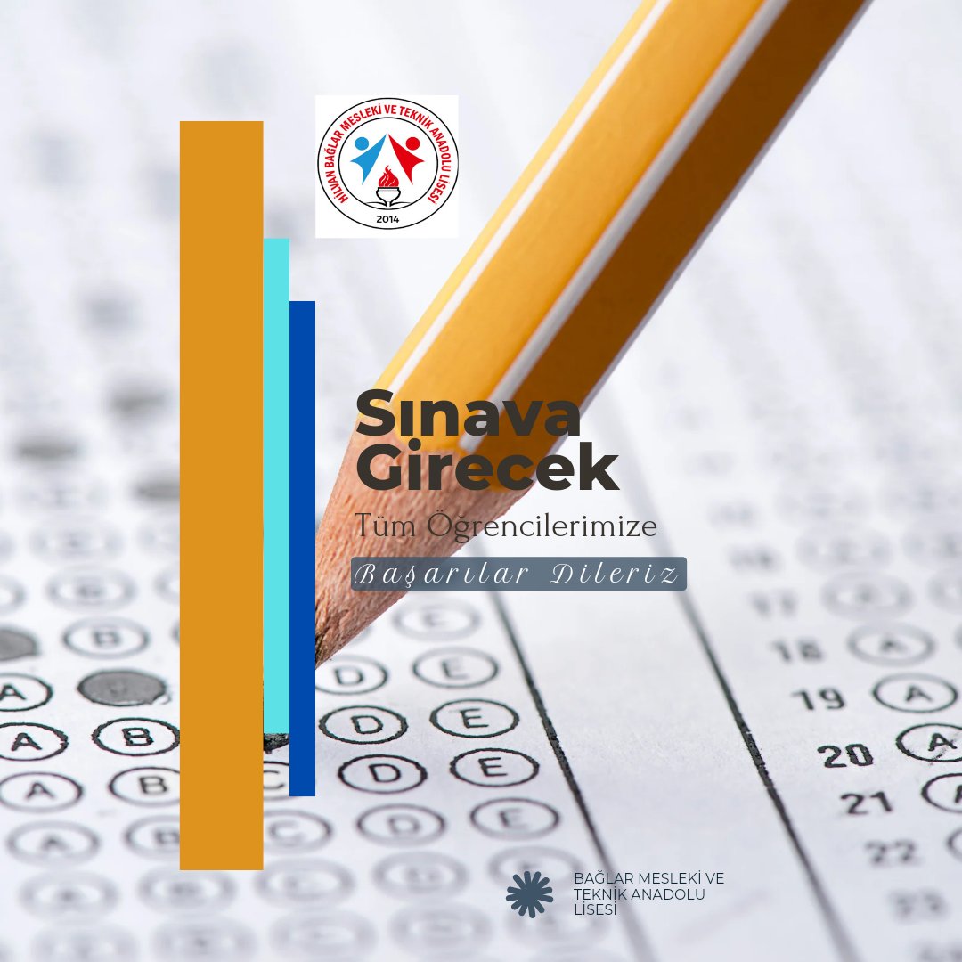 Sınava girecek tüm öğrencilerimize başarılar diliyoruz. :)
<a href="/Hilvan_MEM/">Hilvan İlçe Milli Eğitim Müdürlüğü</a>