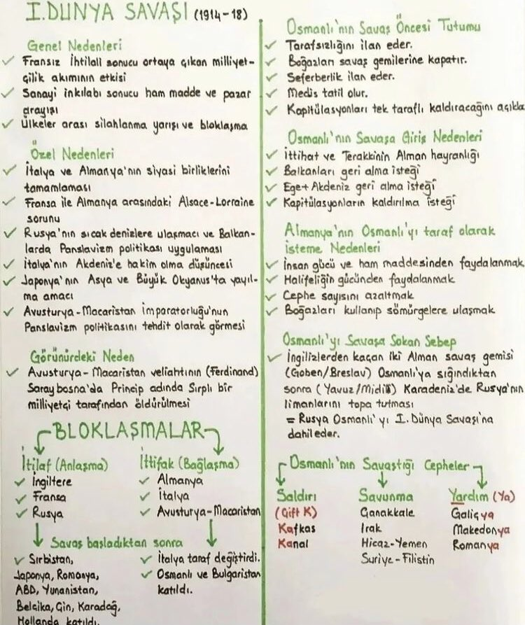 10Sinavhaz's tweet photo. ÖSYM TARİH ÖZEL NOTLARR !!! ÖNEMLİ (part1) https://t.co/9xw8fXGTzb