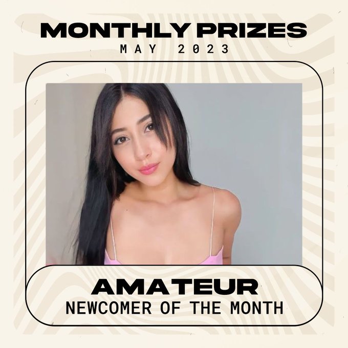 Pornhub's Amateur Newcomer of the Month for May is ChicaDula69!🏆       Find out what all the hype is