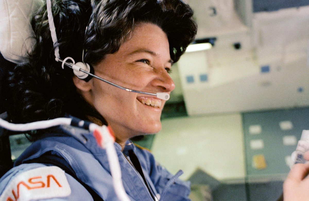 This weekend we're celebrating the 40th anniversary of Sally Ride's trailblazing flight on STS-7! 🎉🌟 As the 1st American woman in space, she ignited the imagination of millions and paved the way for future generations of space explorers. #ShineLikeSally

go.nasa.gov/3p804U6