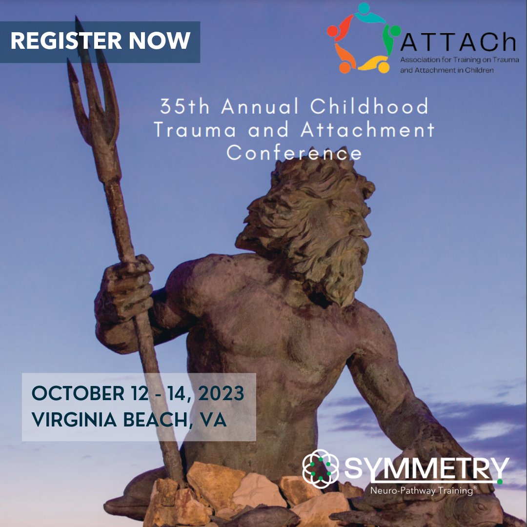 A unique opportunity to deepen your knowledge and understanding of the many nuances of trauma and attachment awaits you at the 35th Annual Childhood Trauma and Attachment Conference 2023 by ATTACh #braintraining #trauma #neurotwitter #healing #attachment #attachmentheals #PTSD