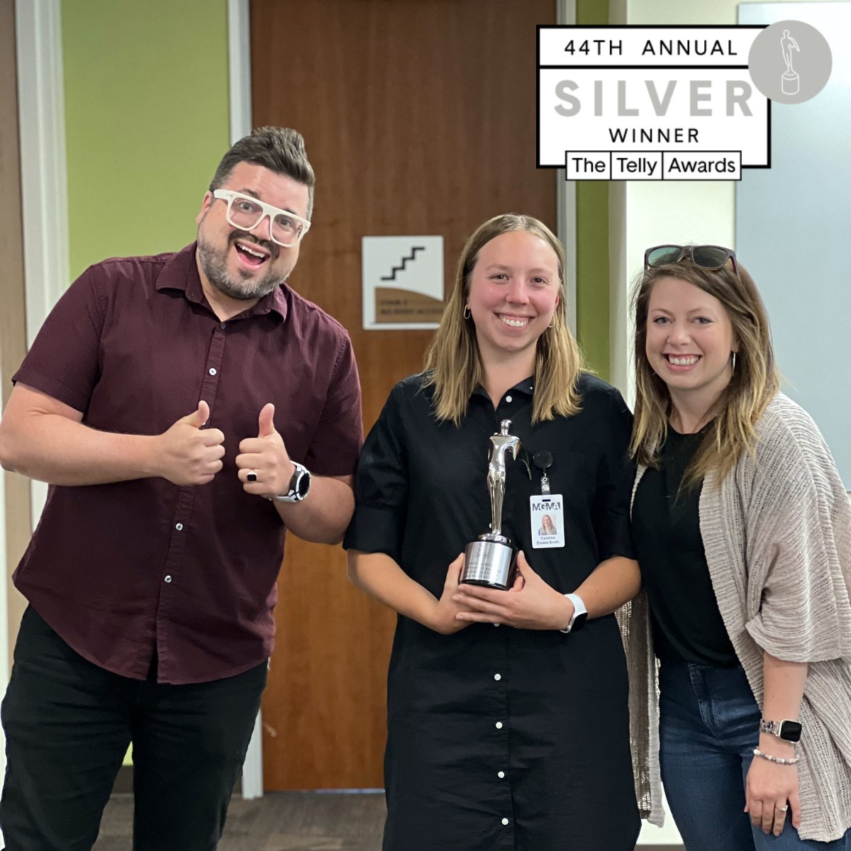 MGMA's tweet photo. A HUGE round of applause to MGMA's Caroline Elsass-Smith and our partners Brand Viva Media for their esteemed recognition as 2023 Silver #TellyAward Winners for their #ACMPE Career Journey video.
Watch here: https://t.co/LZqWLeKavG #healthcaremanagement #healthcarecertification https://t.co/YccDoFrETf