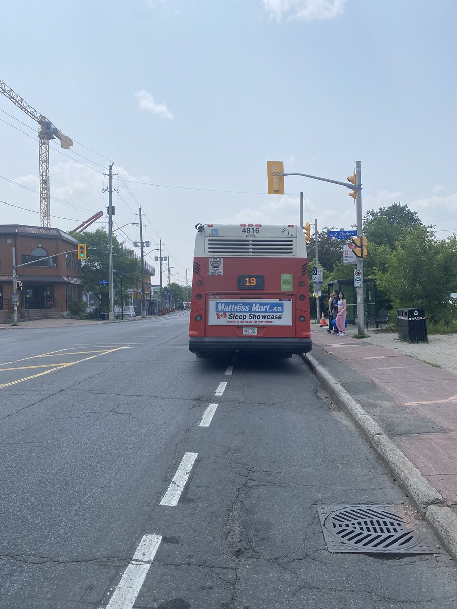 #OttBike this bus ran red light to turn left from Marier to Beechwood, crushed flexipost, then into separated bike lane at Springfield in front of Indian HC. I was in bike lane with a kid ahead of me. @OC_Transpo @OC_TranspoHelps @PlanteSteph613