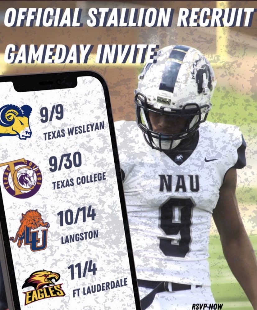 Thank you @CoachjakeNAU and <a href="/NorthAmericanU/">North American University</a> for the invite. <a href="/CoachMConrad/">Michael Conrad</a> <a href="/KLEINCAINFB/">Klein Cain Football</a> <a href="/CAT5AthleteLab/">Christopher Garcia M.S./C.S.C.S</a>