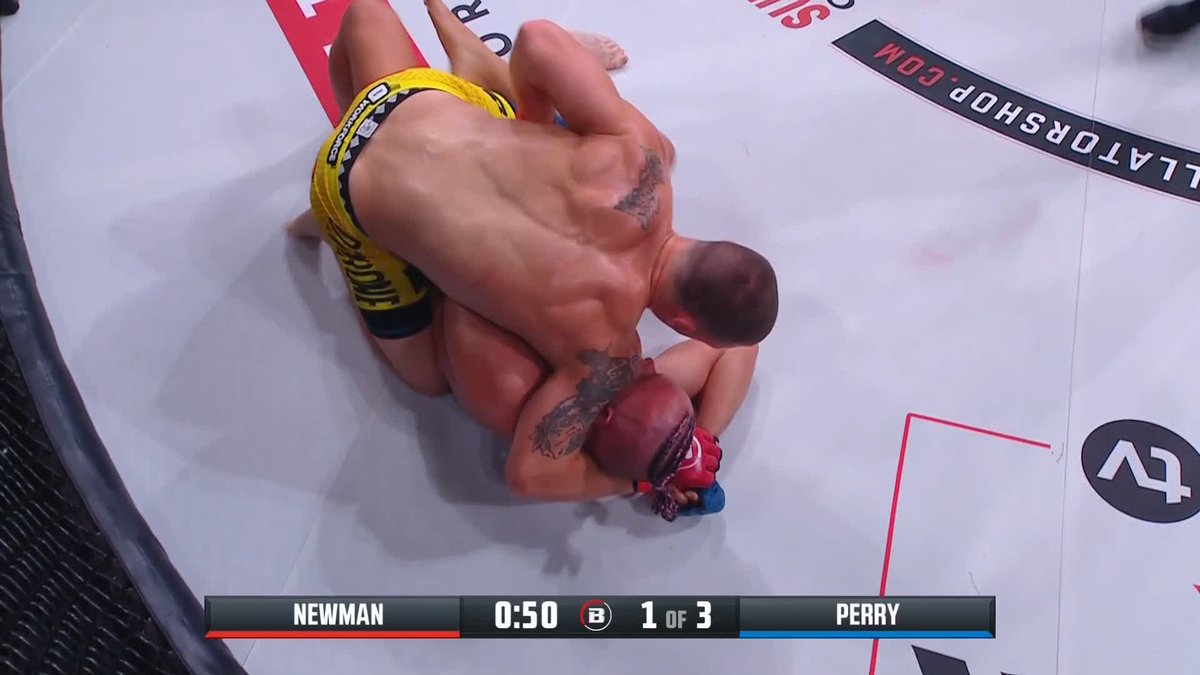 One of the prospects I’m most excited about in @BellatorMMA is 185er Jordan Newman.

Now 6-0 with 4 finishes, he was a 2x NCAA D-III National Champion in college. Training out of Roufusport and mentored by Ben Askren, he just keeps improving. #Bellator297 https://t.co/GalSMHjjiz