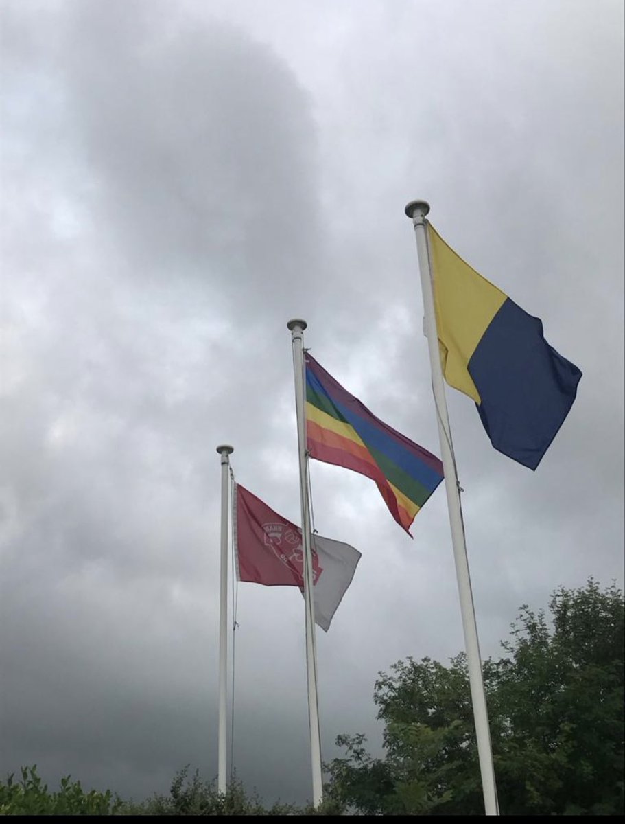 Flying the #pride flag @CLGEireOgInis for visibility week of Pride month 🏳️‍🌈
Pride round: @ClareCamogie v Galway at  Cusack Park (Ennis) Saturday 17th 5pm 

Ticket link : universe.com/users/camogie-…

#PRIDEround #ShowYourPride #OurGameOurPassion