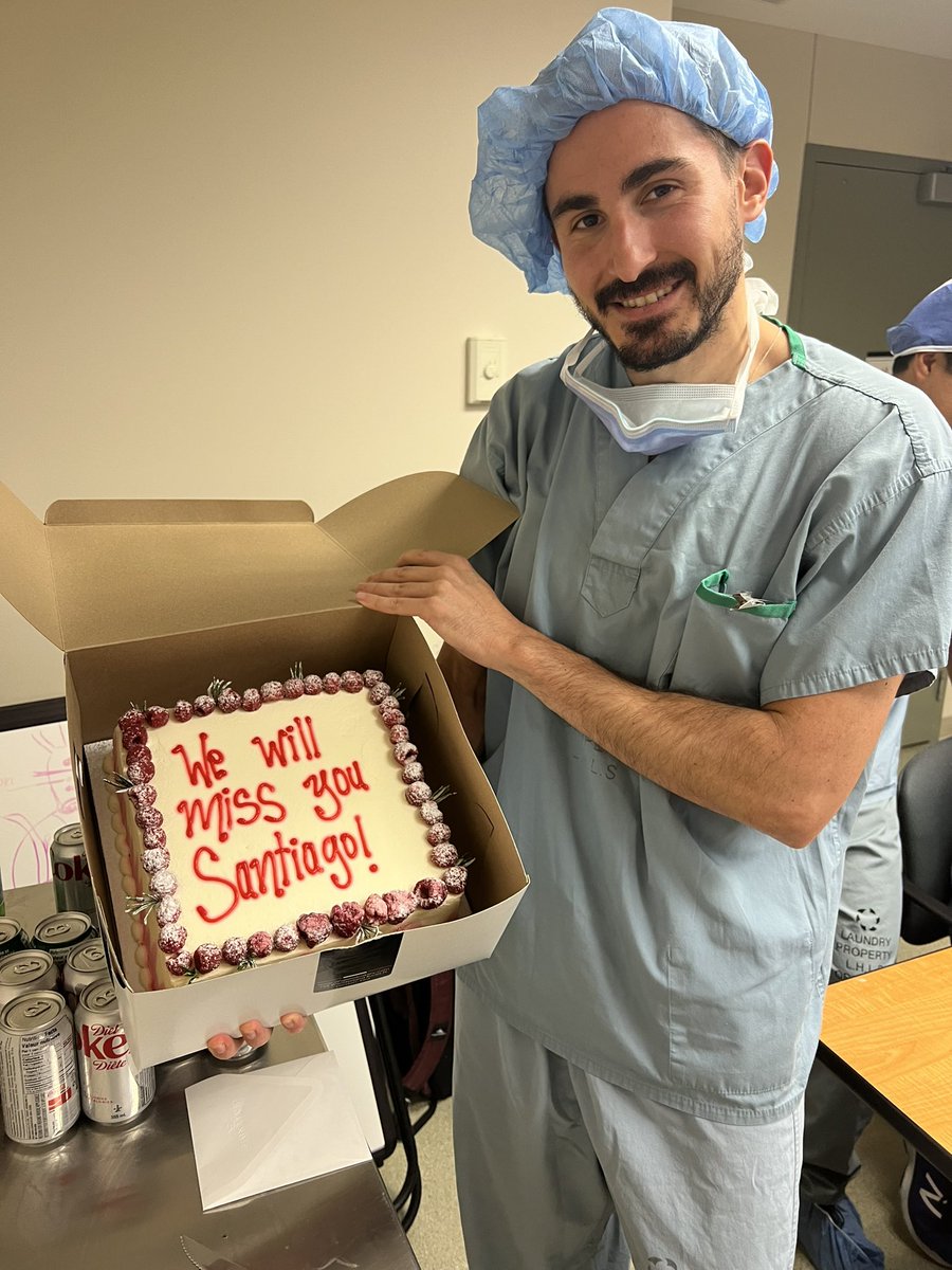 Today was the last day with this ⭐️ Fellow, he did 5 PFO closures and 2 days ago 6 TAVIs. Incredible good hands and so I foresee an amazing future. THANK YOU SANTIAGO. And thx @lamelaspablo @luciotpadilla @ICBAonline for ur trust in us. @LHSCCanada @WesternU for his training