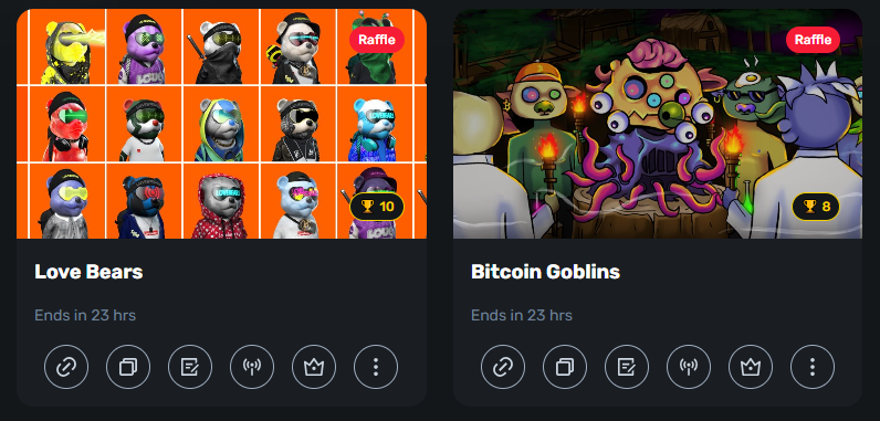 凌仙宫抽奖!

<a href="/BitcoinGoblins/">Bitcoin Goblins</a>
Lucky+连结:
x.com/BitcoinGoblins

<a href="/lovebearsnft/">Love Bears</a> 
Lucky+连结:
x.com/lovebearsnft