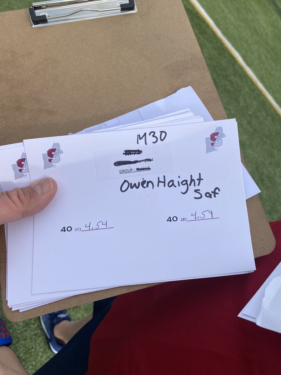 Owen Haight (@haight_owen) on Twitter photo Great day today @2023BONECAMP
Clocked in at 4.54 40 yard dash
<a href="/brucewill15/">Bruce Williams</a>
<a href="/DABigGreenFB/">Deerfield Academy Football</a>
<a href="/bbarbato53/">Brian Barbato</a> Great day today @2023BONECAMP
Clocked in at 4.54 40 yard dash
<a href="/brucewill15/">Bruce Williams</a>
<a href="/DABigGreenFB/">Deerfield Academy Football</a>
<a href="/bbarbato53/">Brian Barbato</a>