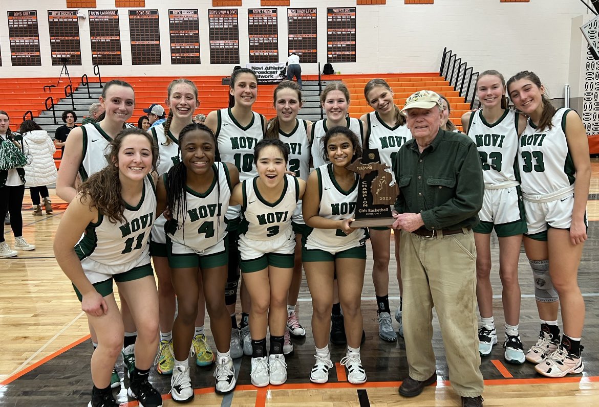 Thank you Tom for being our #1 fan and always believing in us no matter what. You will be missed on the sidelines of all Novi athletic events. Rest in peace 💚