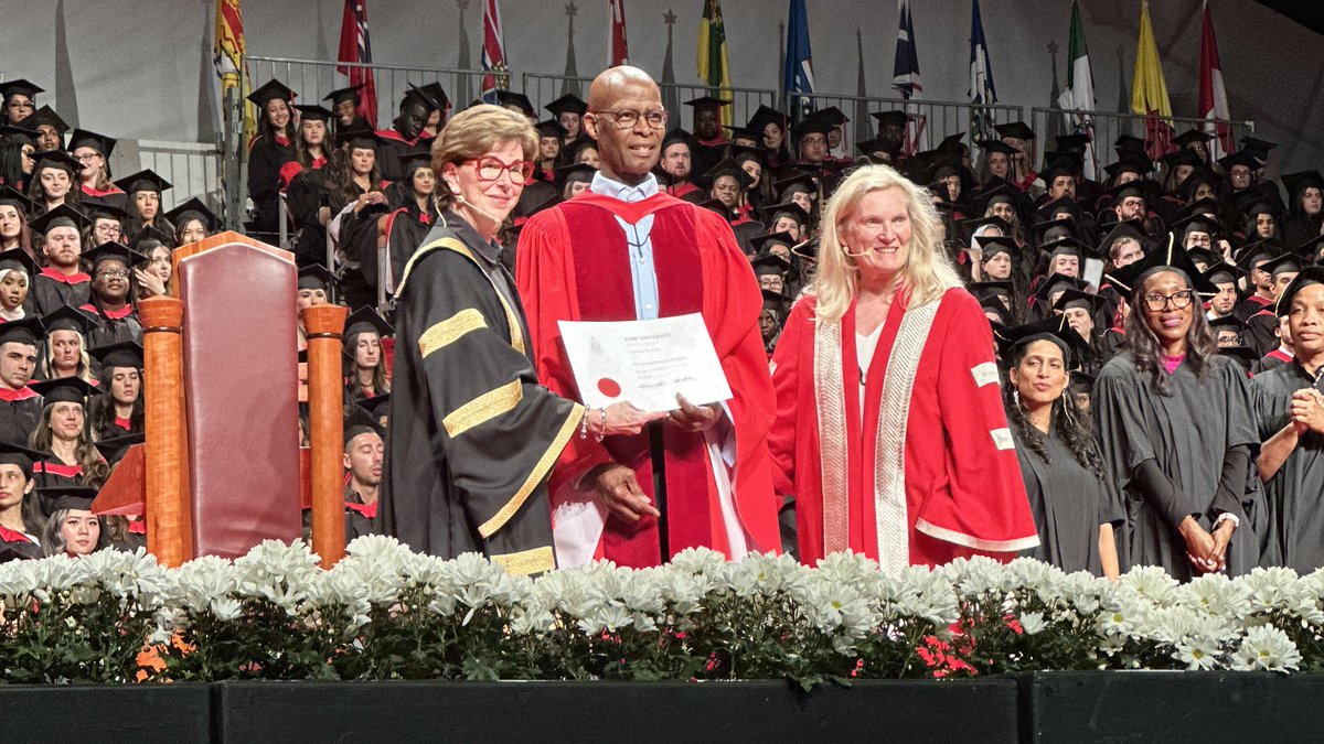 York University (@yorkuniversity) on Twitter photo Congratulations to Dr. Carl James on becoming a Distinguished Research Professor 👏 | #YorkUConvo <a href="/YorkUeducation/">York University Education</a> Congratulations to Dr. Carl James on becoming a Distinguished Research Professor 👏 | #YorkUConvo <a href="/YorkUeducation/">York University Education</a>