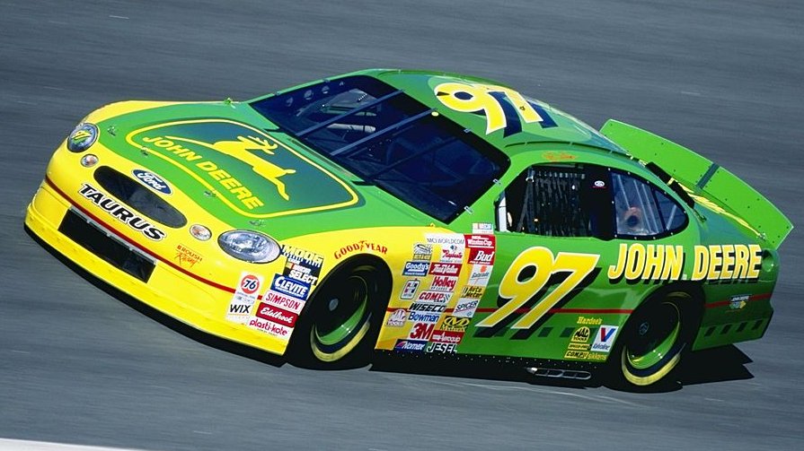 NASCAR Paint Schemes on Twitter "Chad Little John Deere (Ford) 1999