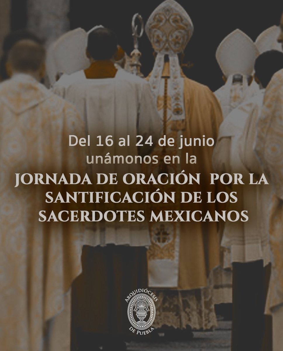 Hoy viernes 16 de junio, Solemnidad del Sagrado
Corazón de Jesús, se celebra la Jornada Mundial de Oración por la Santificación de los Sacerdotes instituida por el Papa S. Juan Pablo II en 1995.