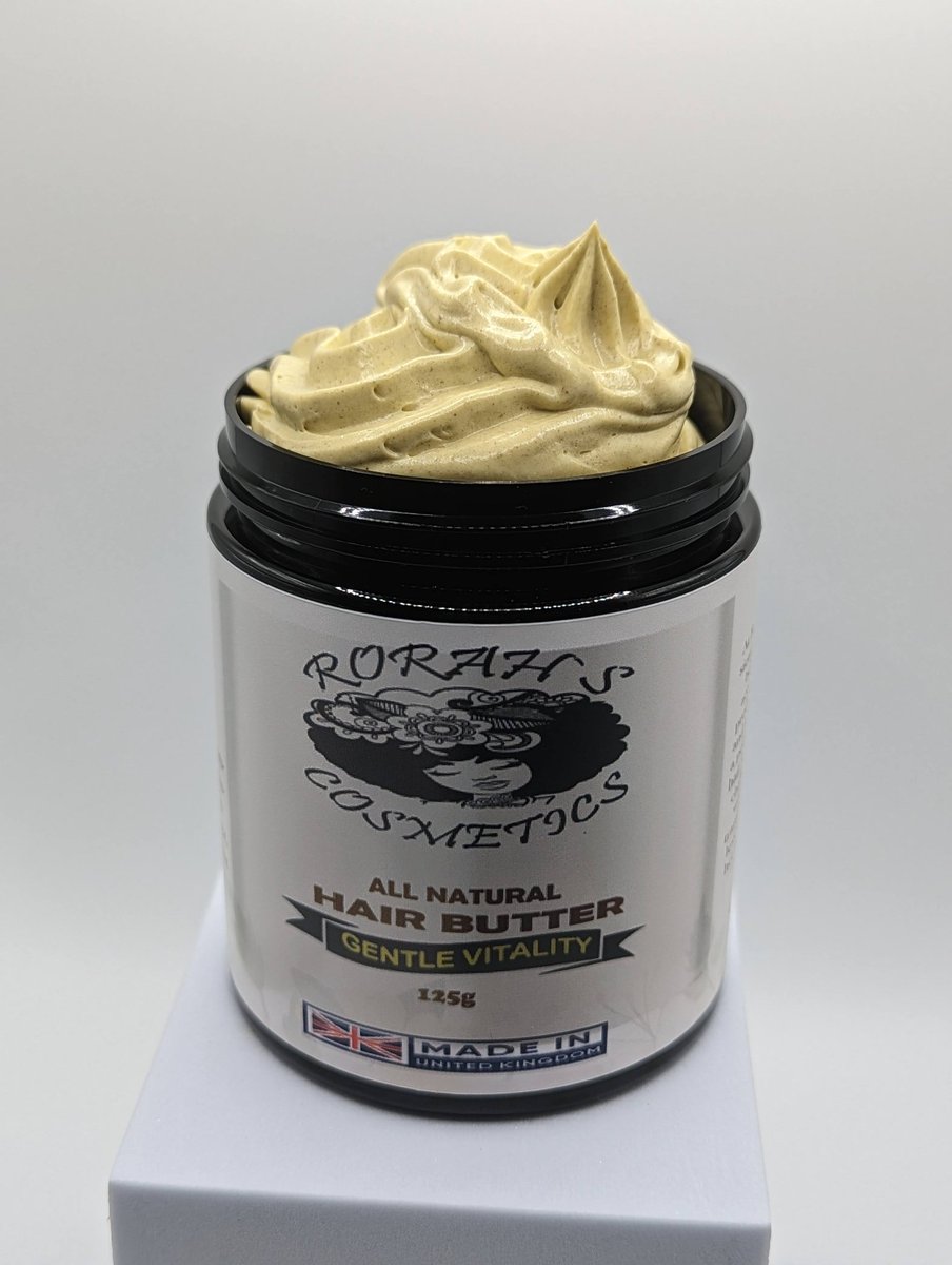 RorahsCosmetics's tweet photo. Gentle Vitality Hair Butter Benefits; Lightweight &amp; luscious 

🍯 Nourishing honey infusion

🌸 Softness &amp; manageability

🌟 Moisture balance: Keep your strands hydrated without overwhelming them

Unlock your hair's potential with #uktwitter #BlackOwnedBusiness #blackgirlmagic https://t.co/jeGuFlXl7f
