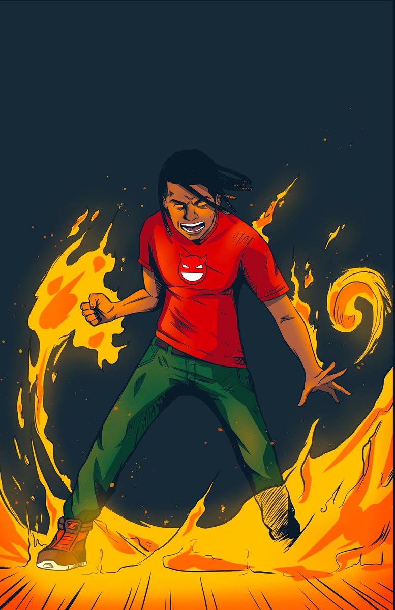 This is Jayden Cooper. He’s got some anger issues. 🔥🔥
Check out his debut in Fire &amp; Ash. Available now: etsy.com/listing/146474…