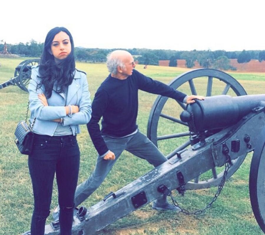 An avid history buff, Larry David, took his daughter to every one of the Civil War battlefields for a family vacation.