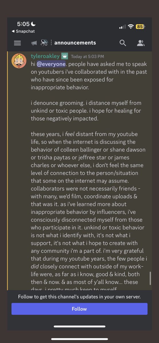 theadammcintyre's tweet photo. tyler oakley about colleen ballinger: https://t.co/OAm1gx7iTe