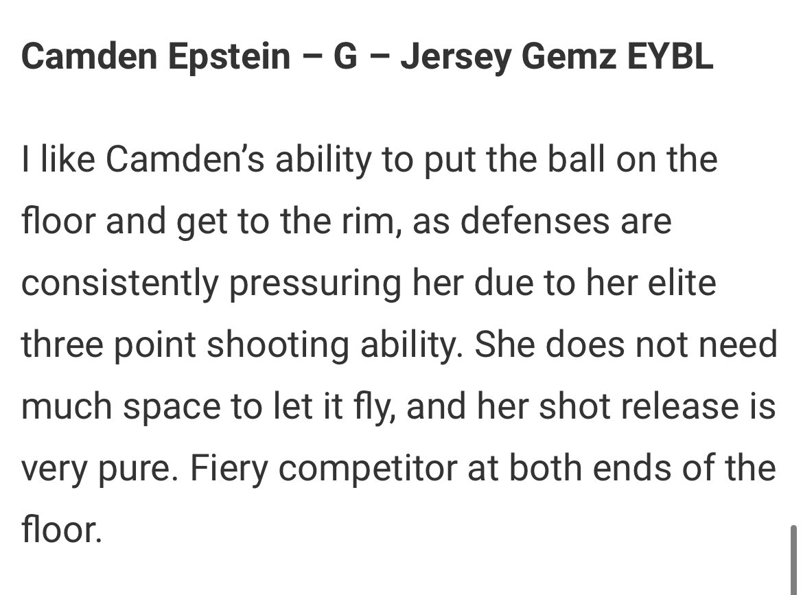 Thank you for the write up!!! @JrAllStarBB @JrAllStarNJ @Jersey_gemz @kristensomogyi @Coach_Taylor33