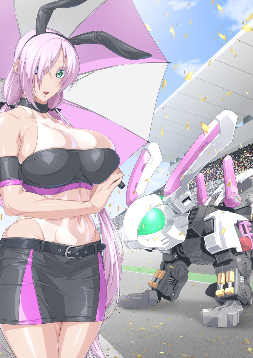 #あなたのぴんく色の作品を見せてください
ウチのルーフェルちゃんの出番です。