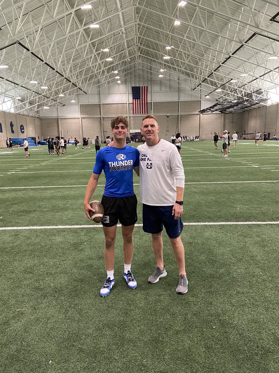 Reeve Slone (@slonereeve) on Twitter photo Blessed to receive my first D1 offer to <a href="/USUFootball/">USU Football</a>. Thank you <a href="/CHbanderson/">Blake Anderson</a> and the Utah state coaching staff for putting on a great camp. <a href="/lem_adams/">Lem Adams</a> <a href="/RocklinFootball/">Rocklin Football</a> <a href="/BrandonHuffman/">Brandon Huffman</a> Blessed to receive my first D1 offer to <a href="/USUFootball/">USU Football</a>. Thank you <a href="/CHbanderson/">Blake Anderson</a> and the Utah state coaching staff for putting on a great camp. <a href="/lem_adams/">Lem Adams</a> <a href="/RocklinFootball/">Rocklin Football</a> <a href="/BrandonHuffman/">Brandon Huffman</a>