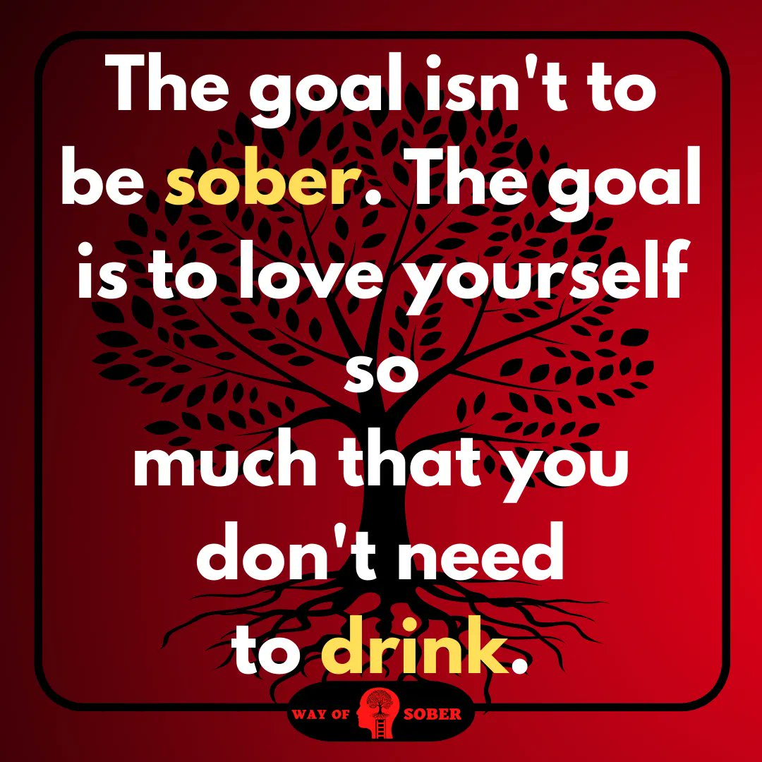 The gole isn't to be sober...
.
.
.Tags #soberlife #sobermovement #sober #soberliving #soberlifestyle #sobercurious #soberaf #soberissexy #Wayofsober