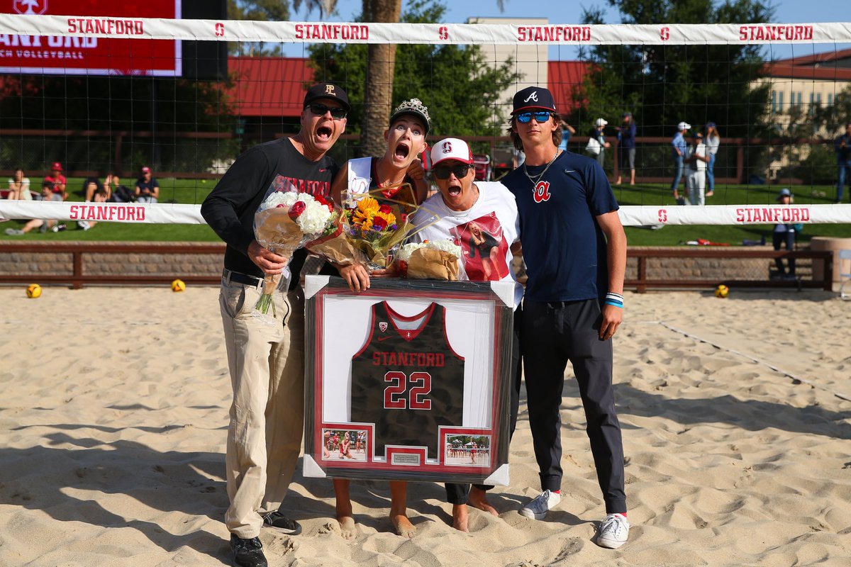 StanfordBeachVB's tweet photo. SUPER SENIOR SPOTLIGHT: Charlie Ekstrom

Ekstrom leaves The Farm holding the program record for individual wins and has truly cemented her legacy as one of the greatest to ever wear a Stanford beach volleyball uniform. Thanks for five amazing years, Charlie!

#GoStanford https://t.co/AQ9nvLUaAN